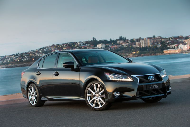 2014 Lexus GS adds 300h variant, 8-speed auto for 350