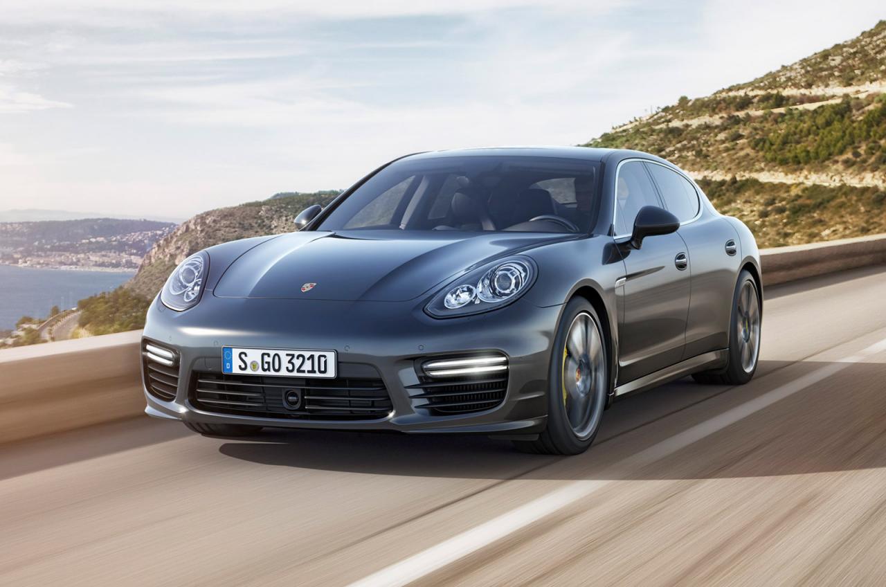 2014 Porsche Panamera Turbo S; more power, more efficient