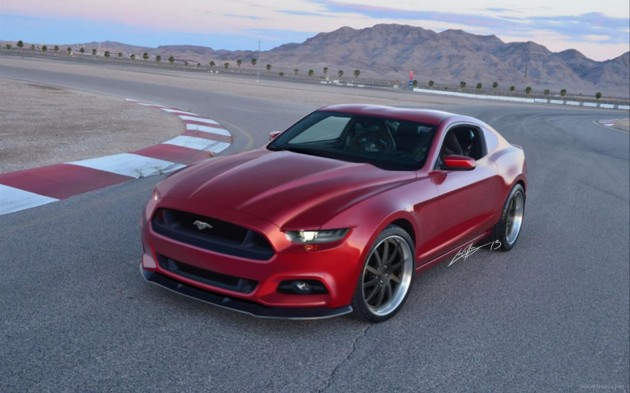 2015 Ford Mustang rendering