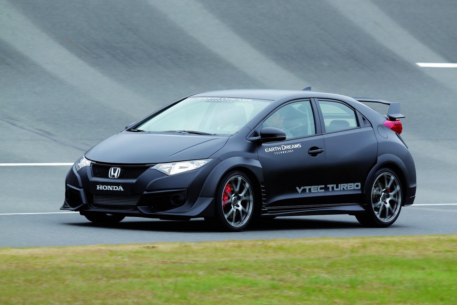 15 Honda Civic Type R Prototype Reveals Aggressive Styling Performancedrive