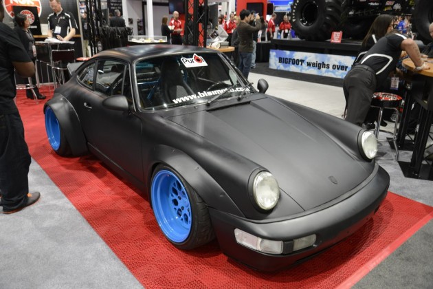 930 Porsche matt black-2013 SEMA