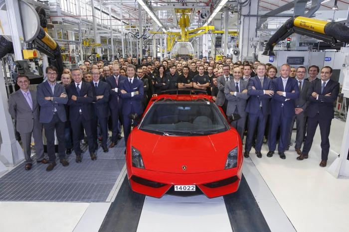 Final Lamborghini Gallardo leaves the production line