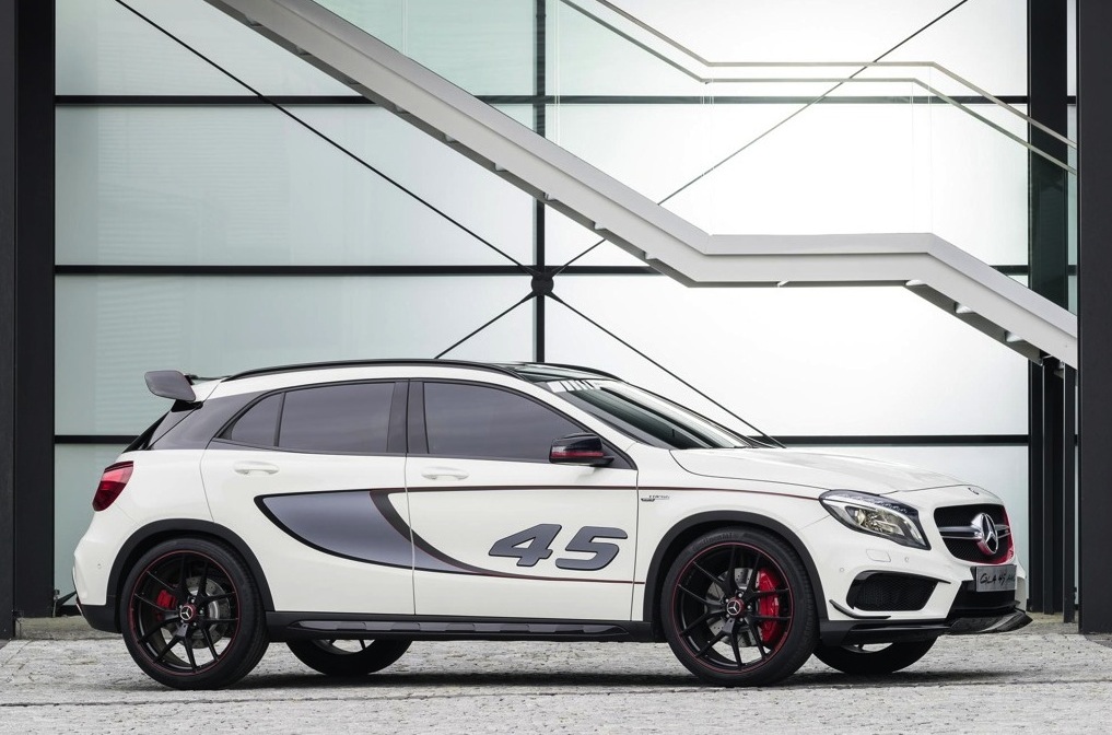 Mercedes-Benz GLA 45 AMG concept unveiled
