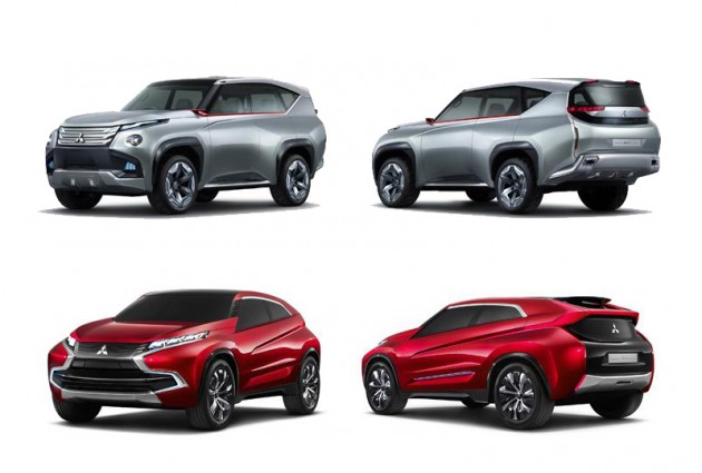 Mitsubishi Concept GC-PHEV and Concept XR-PHEV