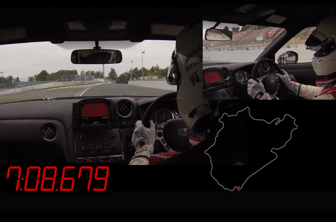 Video: 2014 Nissan GT-R Nismo laps Nurburgring in 7:08.679