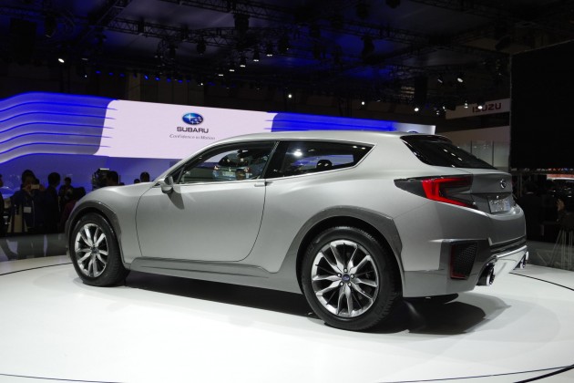 Subaru Cross Sport Design concept-rear