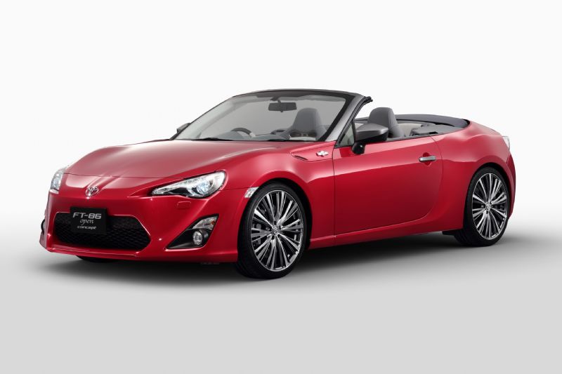 Toyota 86 convertible still only a concept