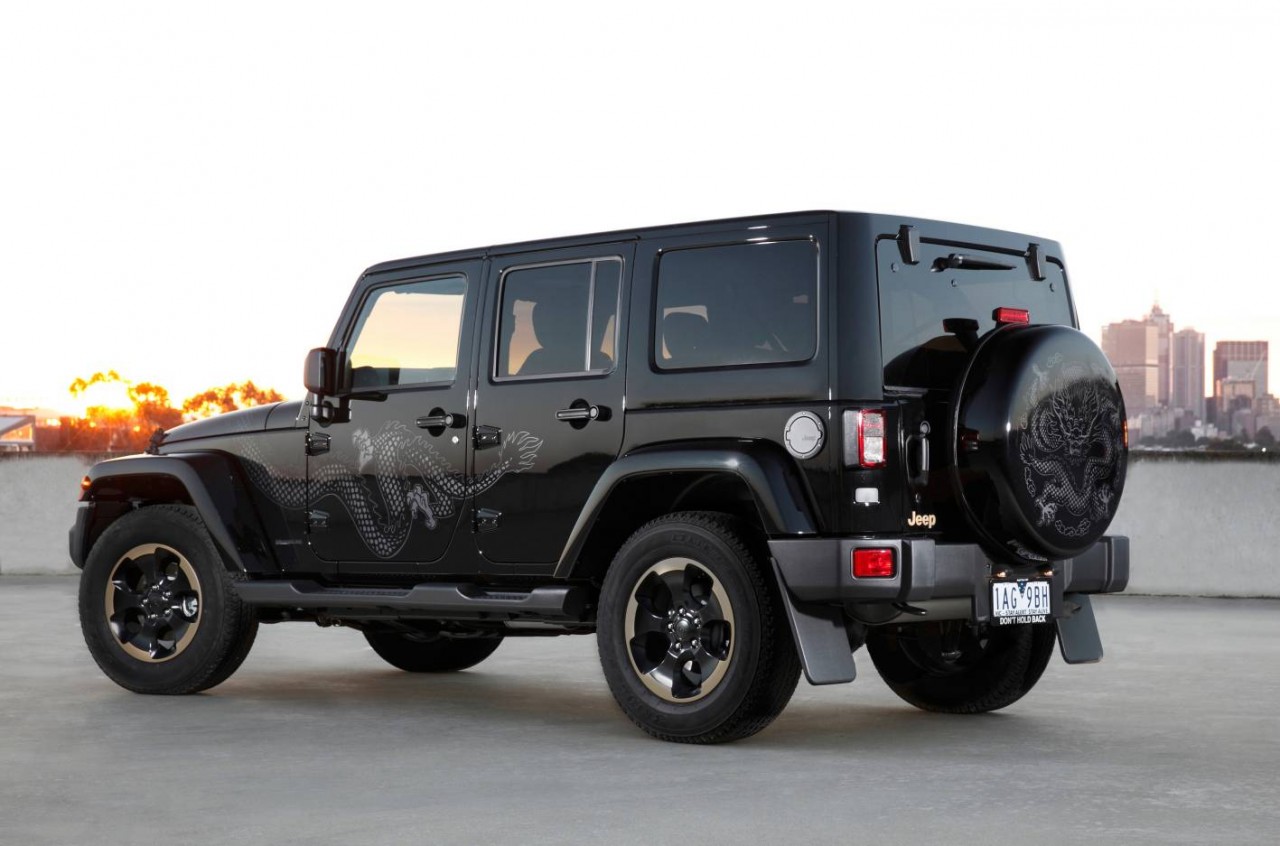 2014 Jeep Wrangler Dragon edition on sale from 51,000