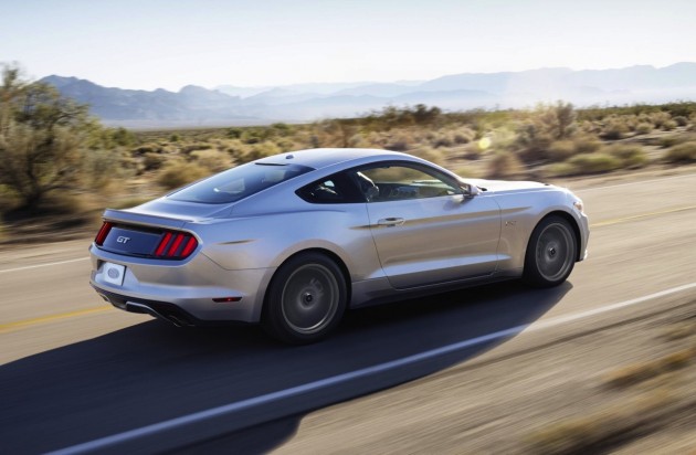 2015 Ford Mustang silver