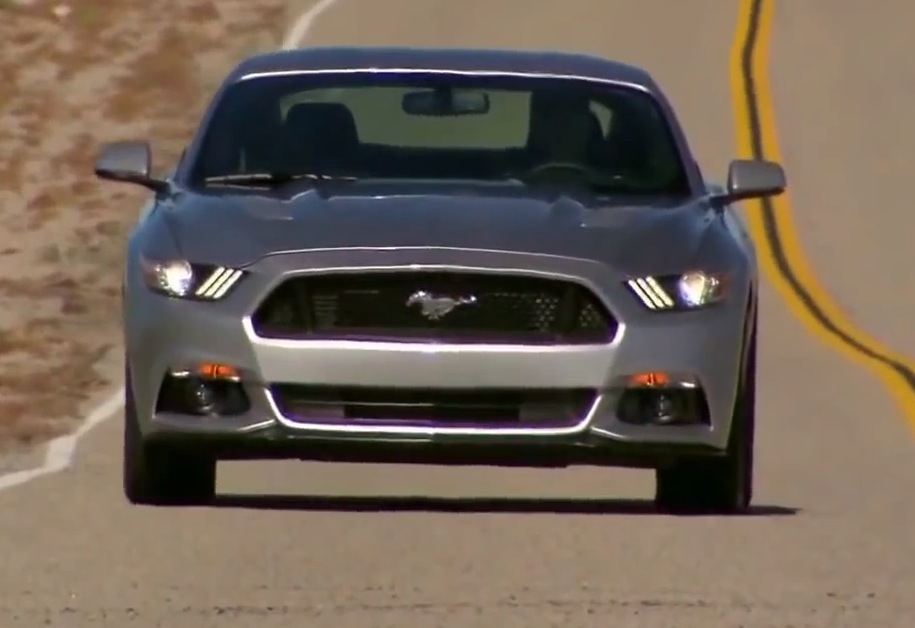 2015 Ford Mustang hits the road for the first time