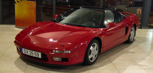 For Sale: Ayrton Senna’s personal Honda NSX