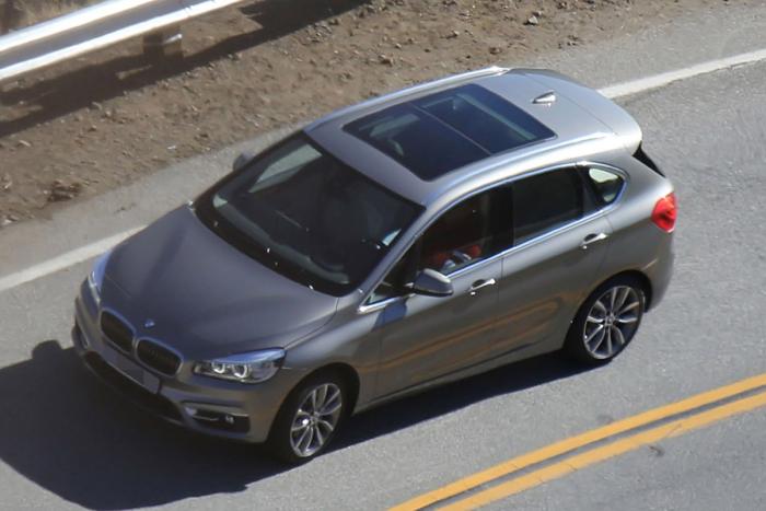 BMW 2 Series Active Tourer spotted undisguised