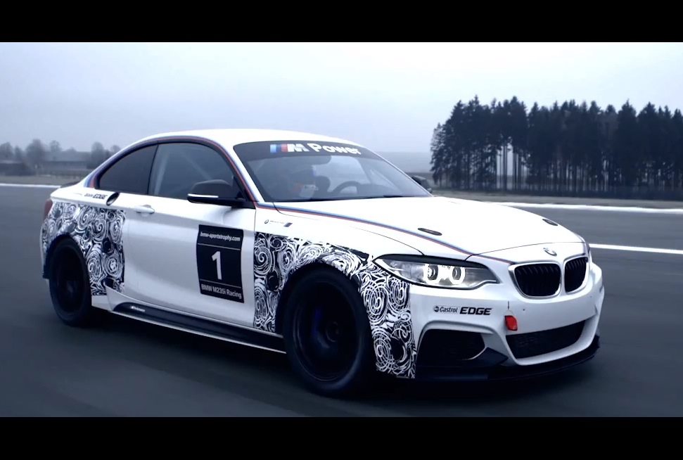 BMW M235i Racing previewed, track-only special (video)