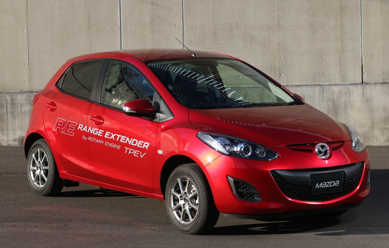 Mazda2 RE Range Extender previews possible rotary revival
