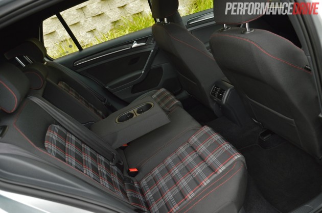 2014 Volkswagen Golf GTI Mk7 rear seats