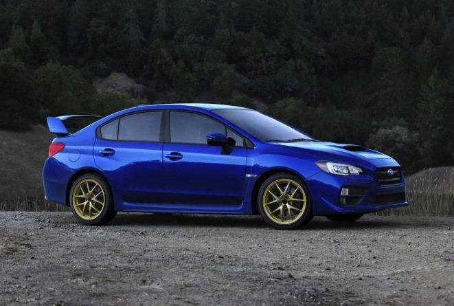 First pictures of the 2015 Subaru WRX STI