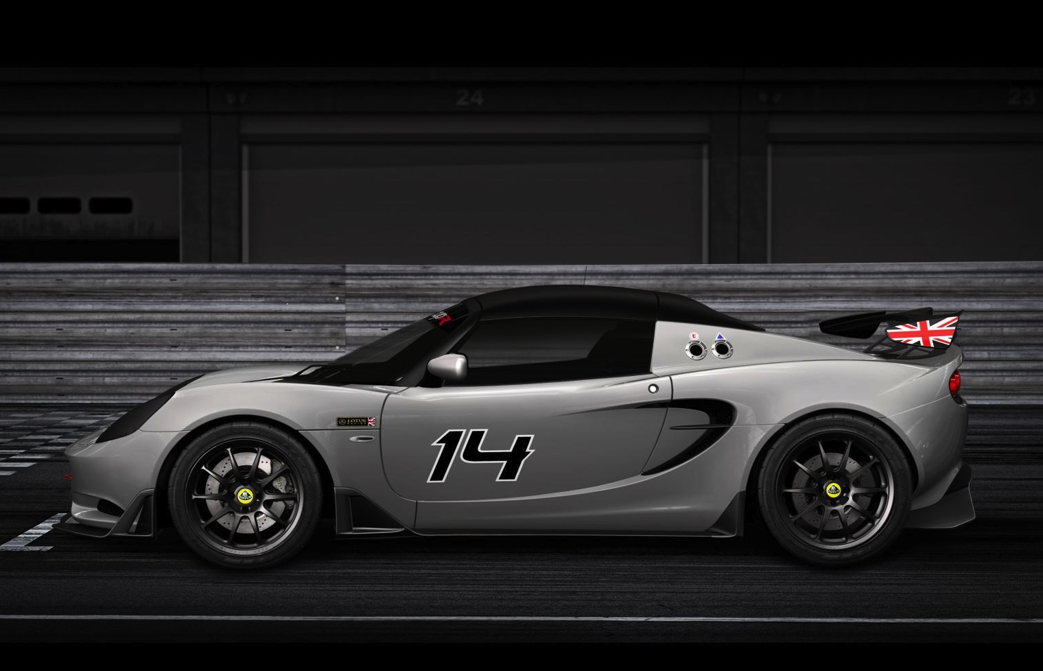 Lotus Elise S Cup R makes public debut at Autosport 2014