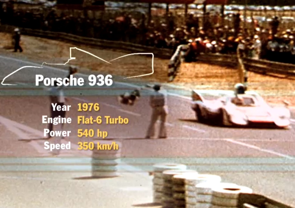 Porsche – Jacky Ickx 936 Le Mans tribute
