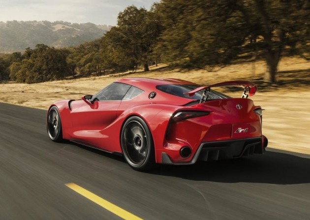 Toyota FT-1 concept-rear wing
