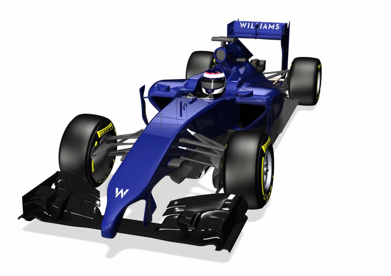Williams FW36 2014 F1 car reveals strange new nose
