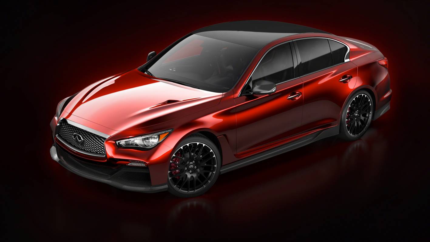 Infiniti unveils image of Q50 Eau Rouge concept