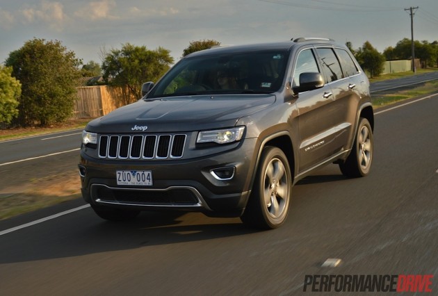 2014 Jeep Grand Cherokee Limited road driving