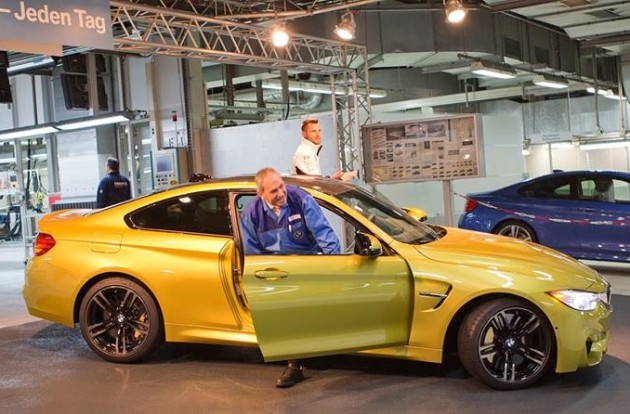 BMW M4 production starts