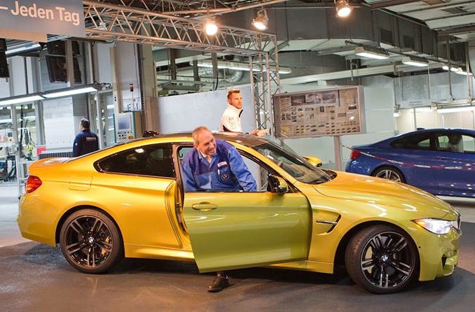BMW M4 production now underway