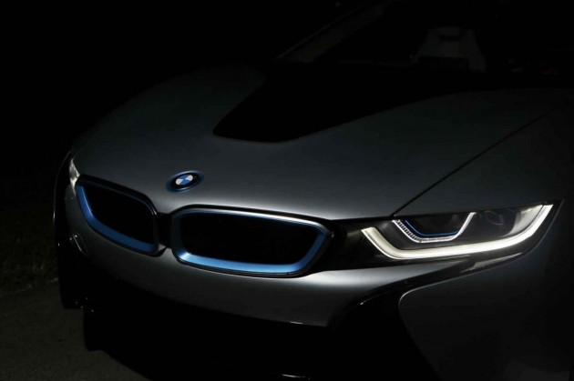 BMW i8 laser headlight option