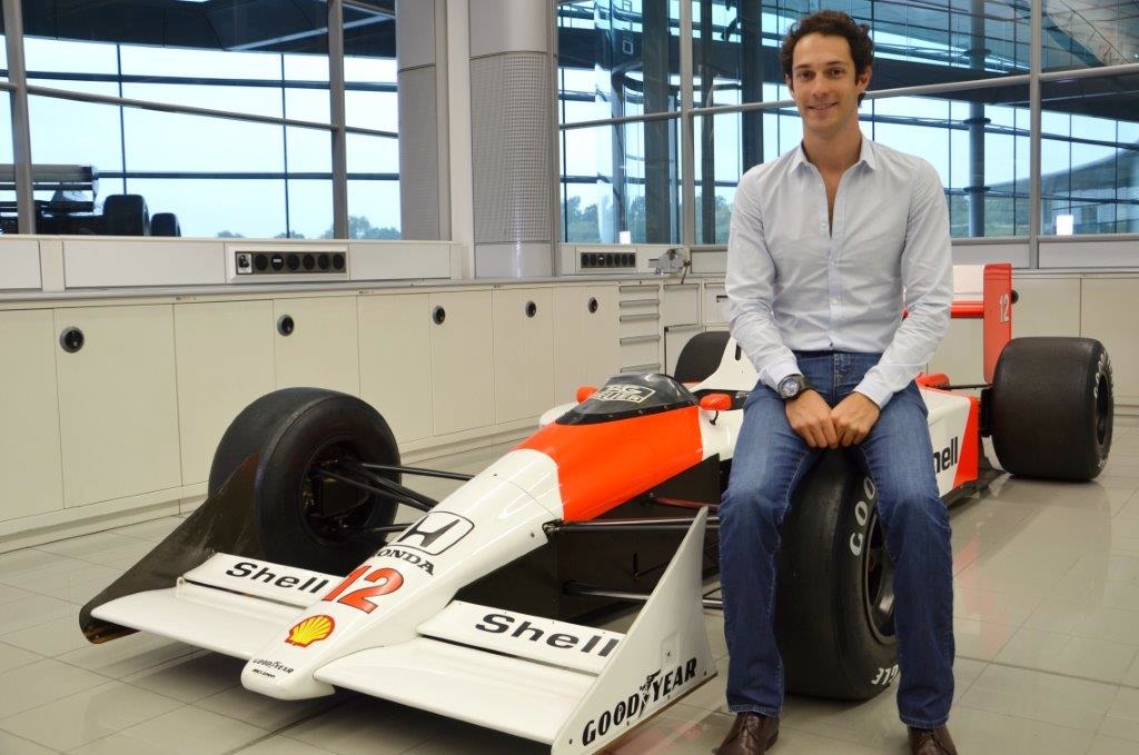 Bruno Senna paying tribute to Ayrton at Top Gear Festival Sydney