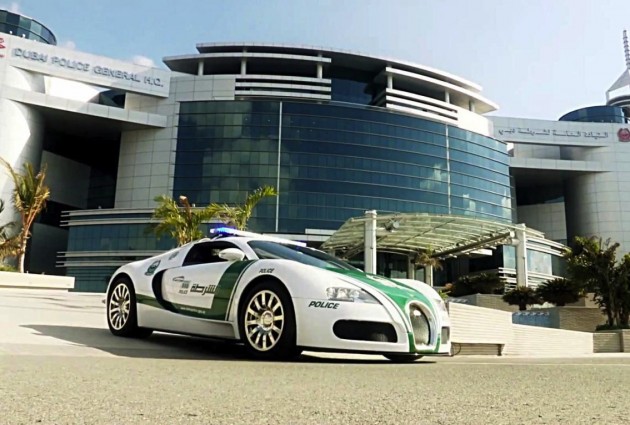 Bugatti Veyron Dubai police