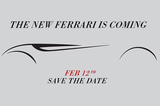 Ferrari 149M Project teaser #2, debuts Feb 12