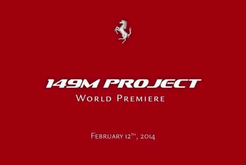 Ferrari ‘149M Project’ coming, new California?