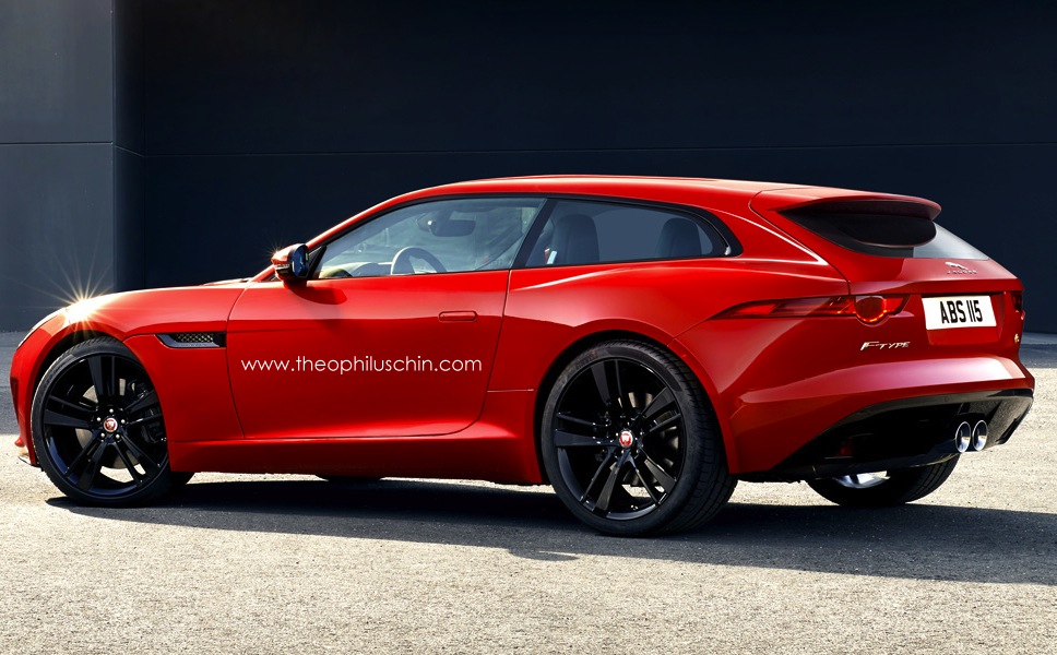 Jaguar F-Type ‘shooting brake’ looks hot, if only