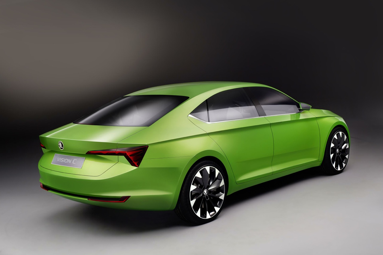 Skoda VisionC concept previews new four-door coupe