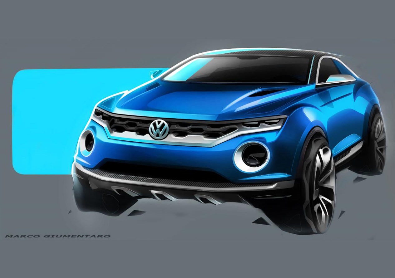 Volkswagen T-ROC concept set for Geneva debut