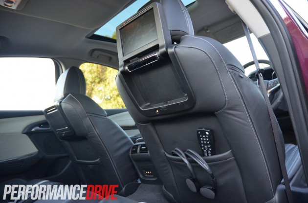 2014 Holden WN Caprice V V8 rear seat entertainment