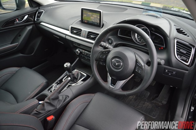 2014 Mazda3 SP25 GT interior