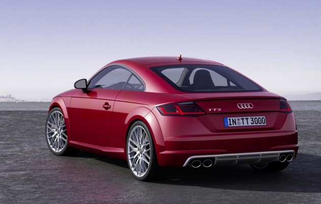 2015 Audi TTS-rear