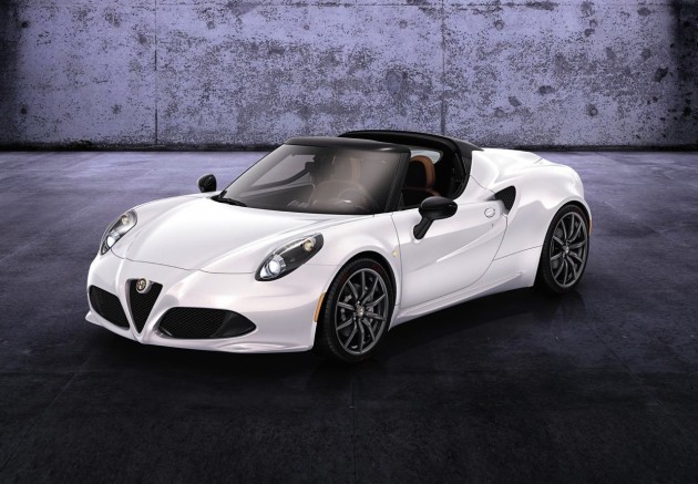 Alfa Romeo 4C Spider preview-front