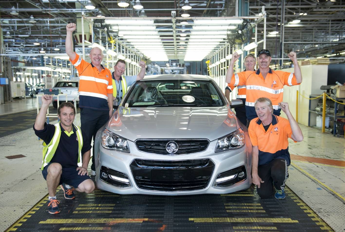 Holden rolls out 50,000th VF Commodore at Elizabeth