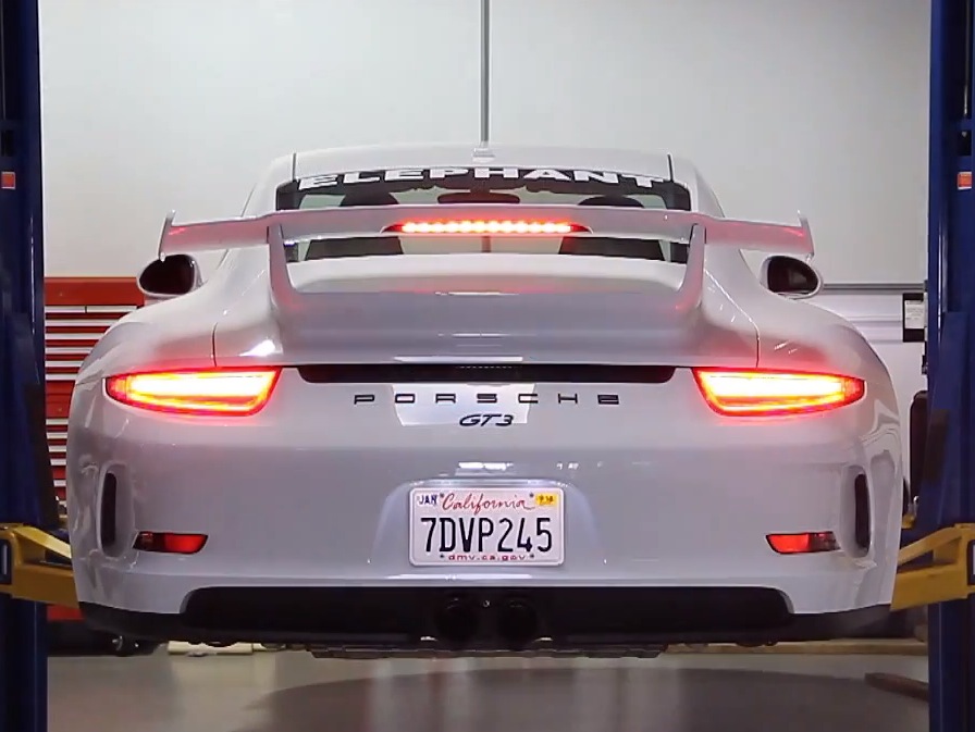 Porsche 911 GT3 rear-wheel steering system explained