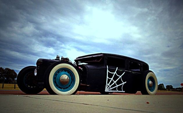 1928 Ford tudor rat rod #10