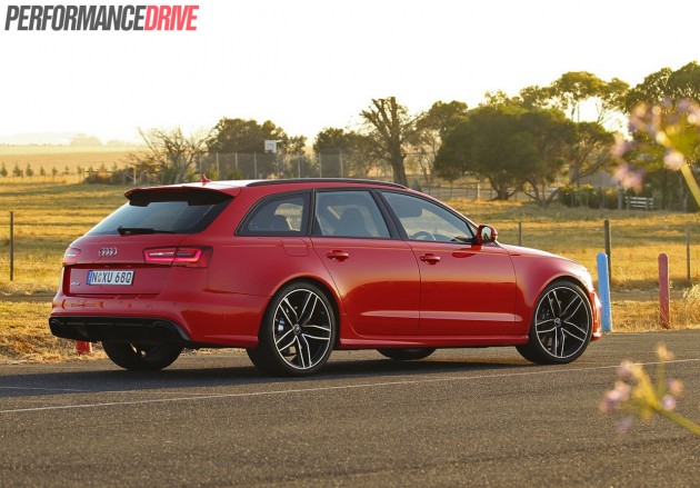 2014 Audi RS 6 Avant-red