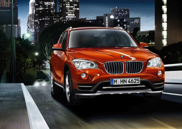 2014 BMW X1 facelift-orange