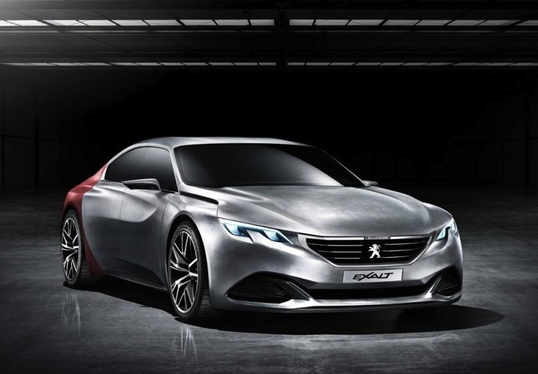 Peugeot Exalt concept previews sleek four-door coupe