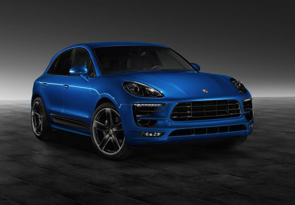Porsche Macan S looks cool with Exclusive optons