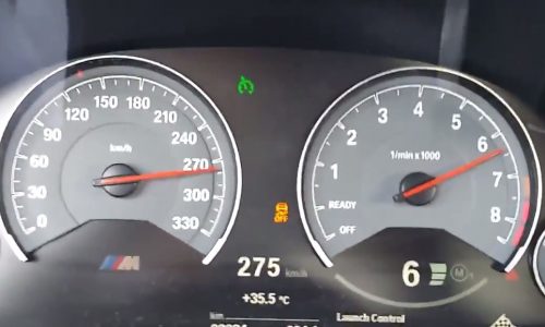 2015 BMW M3 accelerating from 0-275km/h, first drive?