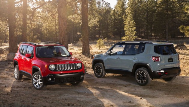 2015 Jeep Renegade Latitude and Trailhawk Models