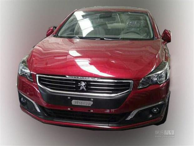 2015 Peugeot 508 front end revealed